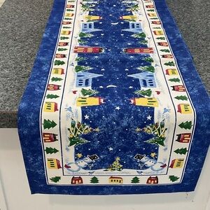 🎄 Christmas table runner 15” by 68”